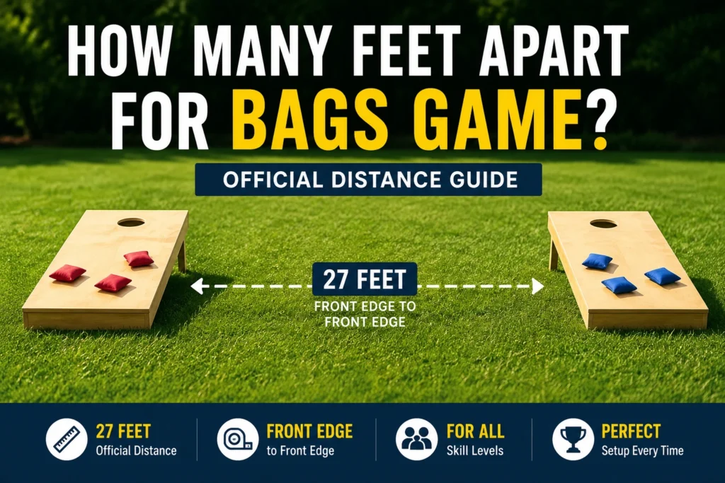 How Many Feet Apart for Bags Game
