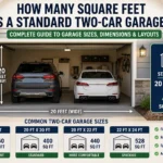 How Many Square Feet Is a Standard Two-Car Garage