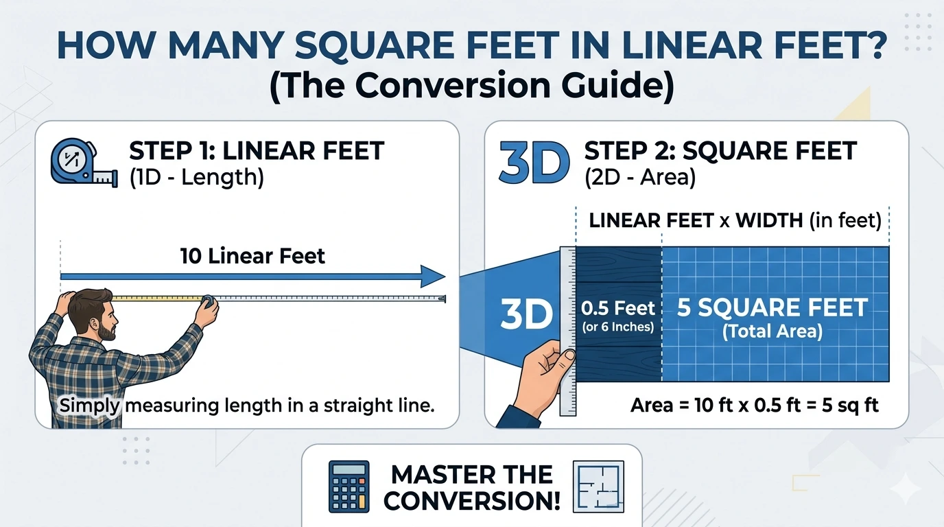 How Many Square Feet in Linear Feet The Ultimate Conversion Guide