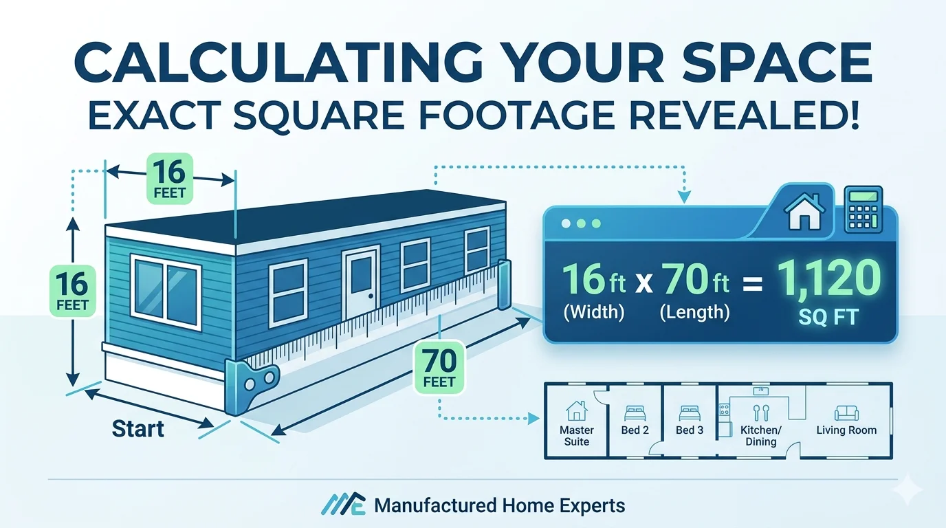 How Many Square Feet is a 16x70 Mobile Home The Complete Guide