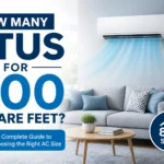 how many btus for 800 square feet