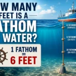 how many feet is a fathom of water