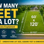 how many feet is a lot