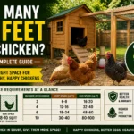 how many sq feet per chicken