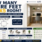 How Many Square Feet in a 5x5 Room? Easy Guide