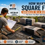 how many square feet shingles in a bundle