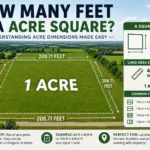 how many feet in a acre square
